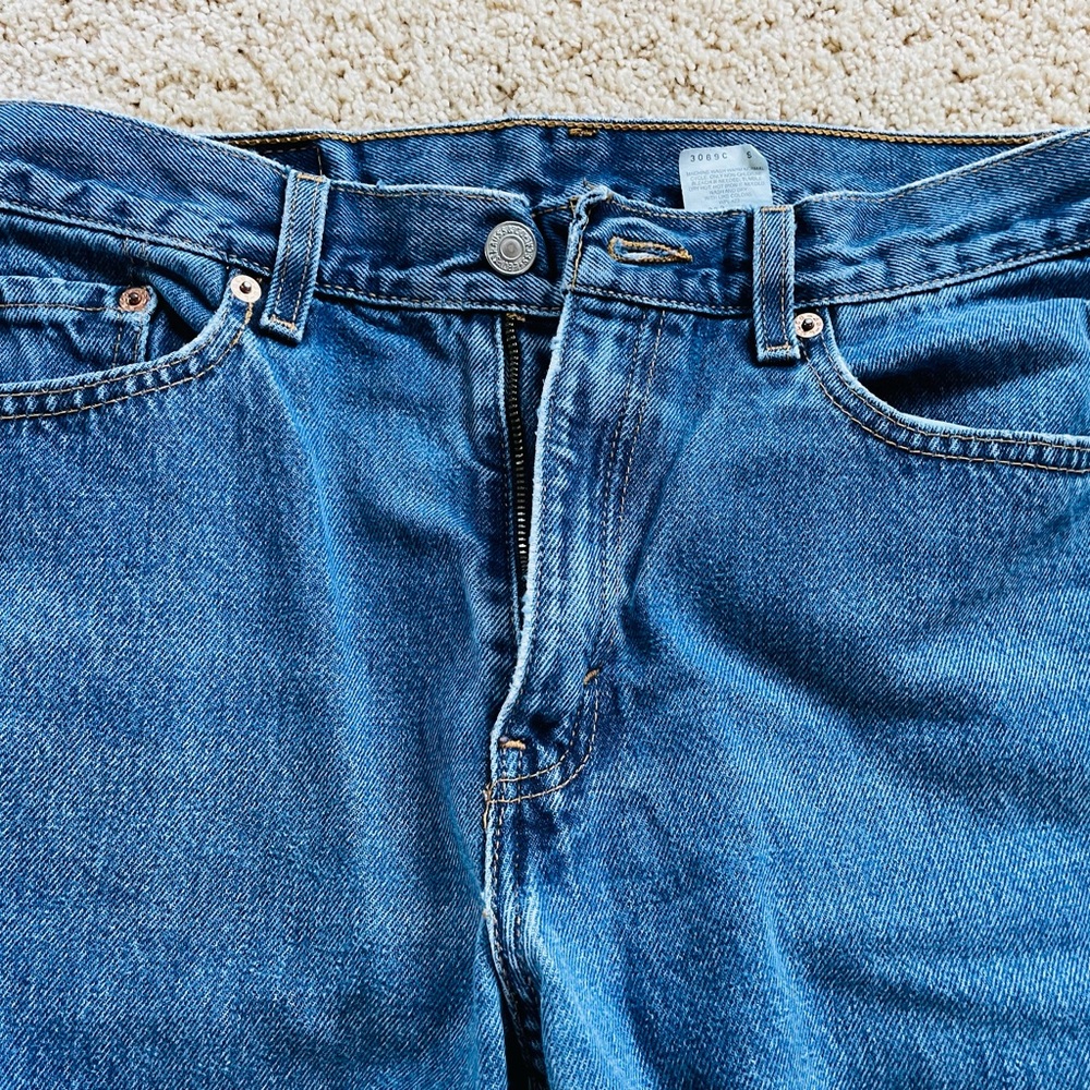 Levis 512 Slim Fit Straight Leg High Wasted Jeans - Fit like size 6